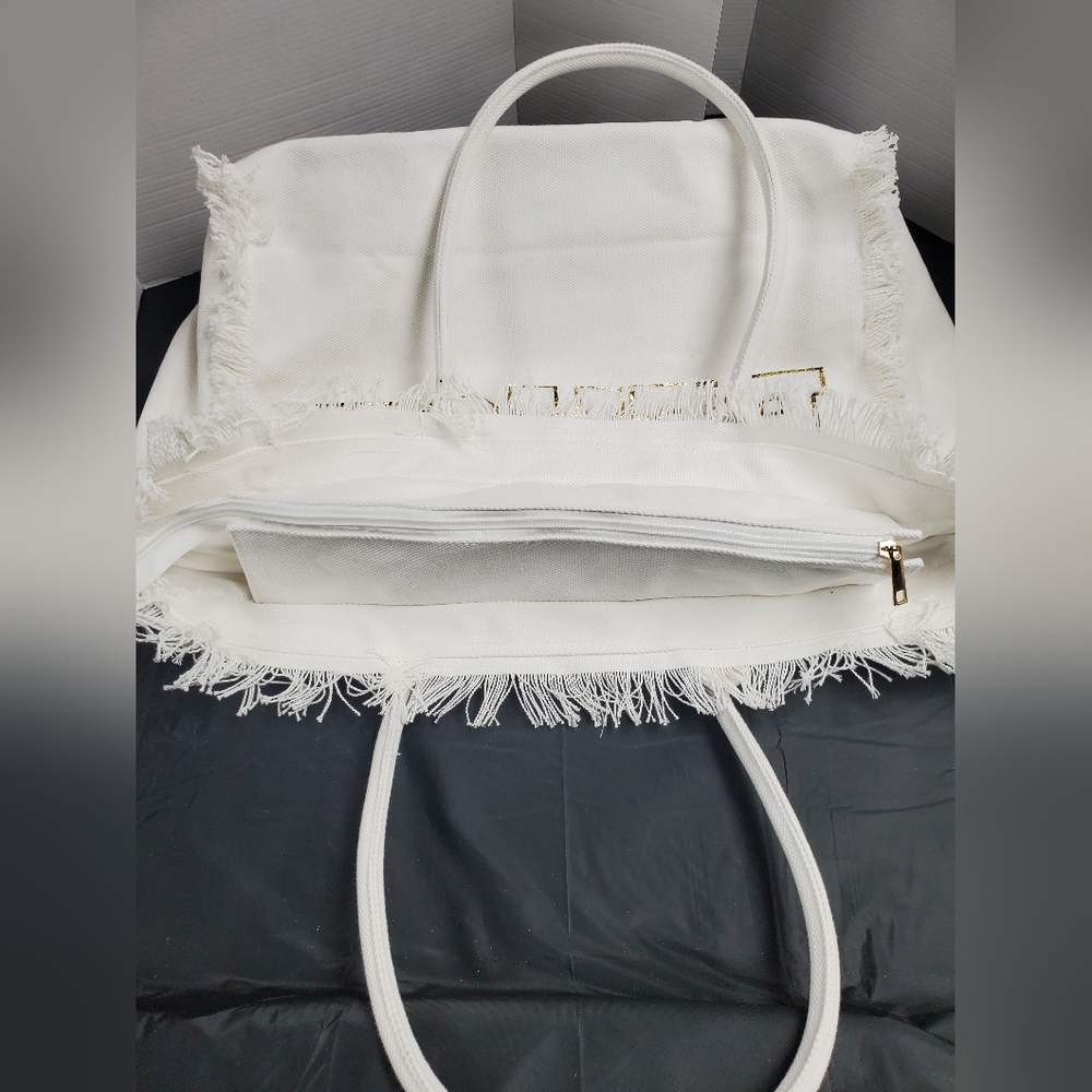 NWOT Women's Beach Shoulder Summer Tote Bag - Picture 10 of 12